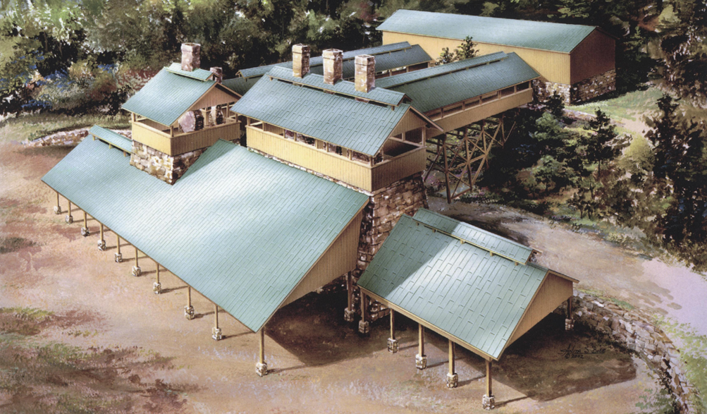 Historic State Park Structure